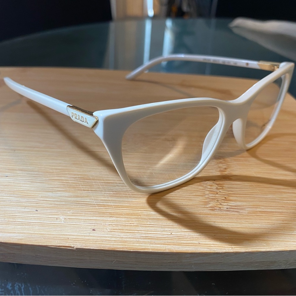 Brand New PR 05YV Prada White Talc Eyeglasses